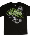 Push the limits of style. This tee from Metal Mulisha is a fearsome favorite for him.