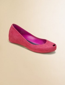 She won't want to take off these slip-on ballerina flats, a sweet and sophisticated update on a classic jelly shoe.Slip-onPVC upperPVC liningPVC solePadded insoleMade in Brazil She won't want to take off these slip-on ballerina flats, a sweet and sophisticated update on a classic jelly shoe.Slip-onPVC upperPVC liningPVC solePadded insoleMade in Brazil
