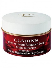 High-performance day cream, with SPF 20, helps firm and tone skin. 1.7 oz. · Formulated with exclusive Vegetal Micro-Pearls · Smoothes out lines and wrinkles in just a few hours · Protects against harmful UVA/UVB rays High-performance day cream, with SPF 20, helps firm and tone skin. 1.7 oz. · Formulated with exclusive Vegetal Micro-Pearls · Smoothes out lines and wrinkles in just a few hours · Protects against harmful UVA/UVB rays