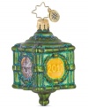 A replica of the clock at what was once Marshall Field's State Street store is now a timeless gem for your tree from Christopher Radko. With a clock face and 2012 hand painted on mouth-blown glass.