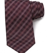 A vintage inspired piece from Armani Collezioni sparks your professional look with classic verve.