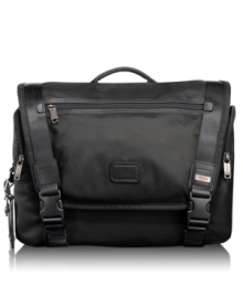From the Bravo collection of soft, unstructured travel and day bags comes this deluxe messenger to complement your business style. From the Bravo collection of soft, unstructured travel and day bags comes this deluxe messenger to complement your business style.