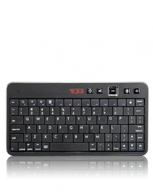 This full-feature QWERTY wireless keyboard is the perfect accessory to Bluetooth®-enabled wireless devices including smart phones, tablets and home gaming devices. This full-feature QWERTY wireless keyboard is the perfect accessory to Bluetooth®-enabled wireless devices including smart phones, tablets and home gaming devices.