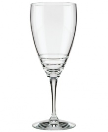 Three sharp lines juxtapose the fluid elegance of this iced beverage glass from the Percival Place crystal stemware collection for a look of brilliant sophistication by kate spade new york. Three sharp lines juxtapose the fluid elegance of this iced beverage glass from the Percival Place crystal stemware collection for a look of brilliant sophistication by kate spade new york.