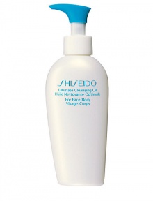 A rinse-off oil-based cleanser especially formulated for quick and easy removal of long-wearing foundation and water-resistant sunscreen. Feels light and silky, and protects skin's natural moisture as it works. Developed with a Shiseido-exclusive formulation to deep-cleanse with unparalled mildness. Applies easily and rinses away quickly, leaving no sensation of stickiness. A rinse-off oil-based cleanser especially formulated for quick and easy removal of long-wearing foundation and water-resistant sunscreen. Feels light and silky, and protects skin's natural moisture as it works. Developed with a Shiseido-exclusive formulation to deep-cleanse with unparalled mildness. Applies easily and rinses away quickly, leaving no sensation of stickiness.