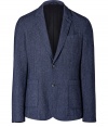 With a preppy-cool aesthetic, this wool-blend blazer from Closed is a new-season must-buy - Notched lapels, long sleeves, two-button closure, single chest pocket, patch pockets at waist, single back vent - Classic tailored fit - Wear with a cashmere pullover or long sleeve henley and jeans or tailored trousers