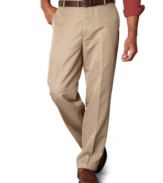 The perfect tan. Upgrade your old khakis for a crisp new pair from Dockers.