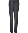 Bring bold style to your workweek attire with these ultra-cool metallic pants from PS Paul Smith - Flat front, belt loops, off-seam pockets, back welt pockets, slim fit - Pair with a matching blazer, a sleek button down, and lace up dress shoes