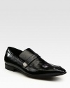 Classic loafer with endless style handsomely crafted in sleek patent leather.Leather upperLeather liningPadded insoleLeather soleMade in Italy