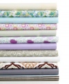 Get the ultimate night's sleep with this polyester microfiber sheet set, featuring soft, solid hues and modern and floral designs for a chic look.