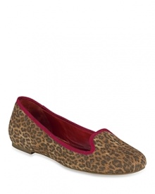 In a timeless leopard print, these Cole Haan smoking loafers add effortless-cool.