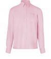 With its clean look and lightweight linen, Vilebrequins button-down is an effortless cool choice - and a must for your next warm weather getaway - Classic collar, long sleeves, buttoned cuffs, button-down front, shirttail hemline - Relaxed slim fit - Wear with swim trunks, or linen pants and sandals