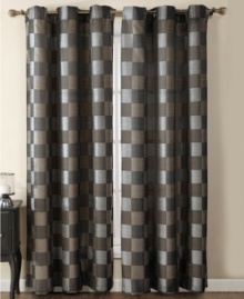 The Austin window panel presents a classic color-blocked pattern that draws inspiration from southwestern motifs and abstract art. A truly versatile design that's offered in several colorways, each panel adds texture, depth and style to any room. The Austin window panel presents a classic color-blocked pattern that draws inspiration from southwestern motifs and abstract art. A truly versatile design that's offered in several colorways, each panel adds texture, depth and style to any room.