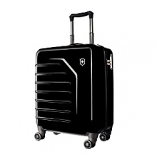 The 26 ultra-lightweight Victorinox Spectra™ travel case spinner boasts a crush-proof shell and an adjustable handle that accommodates travelers of different heights. The eight-wheel double caster system makes for a smooth ride, while the exterior raised ridges increase strength. Interior zippered mesh divider wall. The 26 ultra-lightweight Victorinox Spectra™ travel case spinner boasts a crush-proof shell and an adjustable handle that accommodates travelers of different heights. The eight-wheel double caster system makes for a smooth ride, while the exterior raised ridges increase strength. Interior zippered mesh divider wall.