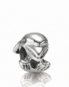 This leaping dolphin PANDORA charm is a lovely symbol of playful grace.