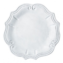 Handmade from Venetian terra marrone, or brown clay, this ornately sculpted dinner plate is inspired by the early Baroque period of Italian art and architecture. Handmade from Venetian terra marrone, or brown clay, this ornately sculpted dinner plate is inspired by the early Baroque period of Italian art and architecture.