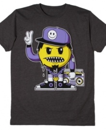 An iconic symbol toughens up on this rad t-shirt from Hybrid. An iconic symbol toughens up on this rad t-shirt from Hybrid.