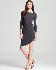 Whether you're heading to work or to a glamourous event (or both!) let this Thakoon Addition dress be your go-to. The long sleeves and modest neckline make it office-appropriate while the chic, gathered side adds a bit of sass for any evening affair. Polish the look with a great pair of nude pumps. Whether you're heading to work or to a glamourous event (or both!) let this Thakoon Addition dress be your go-to. The long sleeves and modest neckline make it office-appropriate while the chic, gathered side adds a bit of sass for any evening affair. Polish the look with a great pair of nude pumps.