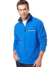 An easy-wear fleece from Nautica will be your favorite top layer for the in-between seasons and beyond. An easy-wear fleece from Nautica will be your favorite top layer for the in-between seasons and beyond.