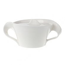 Villeroy & Boch New Wave Covered Sugar Bowl Villeroy & Boch New Wave Covered Sugar Bowl