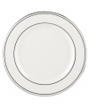 From the Lenox Classic Collection, Federal Platinum formal dinnerware and dishes add a luxurious note to your table. Made of exquisite white bone china with platinum trim, a complete selection of pieces is available. Coordinating Debut Platinum crystal stemware adds the finishing flourish. Qualifies for Rebate