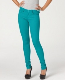 Get a case of the blues with this bright hue from Joe's Jeans! Body-con & trend-forward, this denim flatters you at every angle. Get a case of the blues with this bright hue from Joe's Jeans! Body-con & trend-forward, this denim flatters you at every angle.