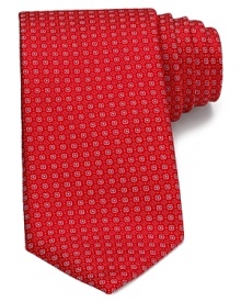 Enhance your office attire with the classic elegance of Canali. Featuring a pleasurably simple pattern in rich red. Enhance your office attire with the classic elegance of Canali. Featuring a pleasurably simple pattern in rich red.