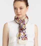 A bright abstract print that is the perfect pop of color. ModalAbout 47 X 66Dry cleanImported 