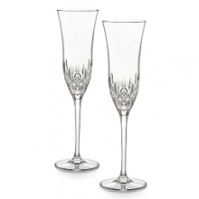 Waterford Lismore Essence Boxed Pair Flutes. Lismore Essence is fine without the formal, it's everyday elegance perfect for casual entertaining. The collection has the same brilliant crystal and dazzling cuts as its namesake. Waterford Lismore Essence Boxed Pair Flutes. Lismore Essence is fine without the formal, it's everyday elegance perfect for casual entertaining. The collection has the same brilliant crystal and dazzling cuts as its namesake.