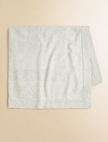 Rendered in an indulgent wool-cashmere blend, this charming blanket with scalloped edges provides soft and cozy coverage for baby.Patterened edges33 X 33Wool/CashmereDry cleanImported Rendered in an indulgent wool-cashmere blend, this charming blanket with scalloped edges provides soft and cozy coverage for baby.Patterened edges33 X 33Wool/CashmereDry cleanImported