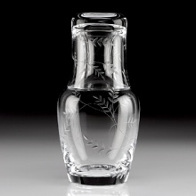The hand engraved Wisteria collection is a practical and pretty range of Wine Glasses, Bowls, Covered Comports, Hurricane, Carafes, Decanters and Pitchers. Perfect for entertaining inside and outside! The handmade sheared edged items are robust and stylish in every sense. The hand engraved Wisteria collection is a practical and pretty range of Wine Glasses, Bowls, Covered Comports, Hurricane, Carafes, Decanters and Pitchers. Perfect for entertaining inside and outside! The handmade sheared edged items are robust and stylish in every sense.