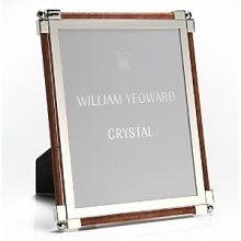 Made entirely from hand, each piece of William Yeoward Crystal draws its inspiration from antique crystal pieces originally made in England during the 18th and early 19th centuries. Traditionally styled and utterly elegant, the Classic Shagreen frame is an elegant way to frame your favorite photos. Made entirely from hand, each piece of William Yeoward Crystal draws its inspiration from antique crystal pieces originally made in England during the 18th and early 19th centuries. Traditionally styled and utterly elegant, the Classic Shagreen frame is an elegant way to frame your favorite photos.