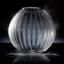 Inez Spherical Vase by William Yeoward. An elegant and magnificent flower vase that is both contemporary and traditional. A wonderful centerpiece for the dining table with beautiful cuts notched into the curved sides. Available in two sizes: 9 and 12. Inez Spherical Vase by William Yeoward. An elegant and magnificent flower vase that is both contemporary and traditional. A wonderful centerpiece for the dining table with beautiful cuts notched into the curved sides. Available in two sizes: 9 and 12.
