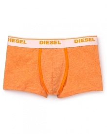 Soft heathered trunks with a supportive contoured pouch and a body-conforming fit. Soft heathered trunks with a supportive contoured pouch and a body-conforming fit.