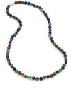 THE LOOKFaceted ball designMulti-colored agate details22k goldplatedS hook closureTHE MEASUREMENTLength, about 43ORIGINImported