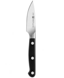 The anatomy of a great knife! A curved bolster introduces the greatest precision, comfort and safety into your space, while also supporting classic Western or Asian cutting styles. An optimized blade shape and comfort spine improve slicing and dicing techniques and guarantee this knife will be a perfect fit in your hand. Lifetime warranty. The anatomy of a great knife! A curved bolster introduces the greatest precision, comfort and safety into your space, while also supporting classic Western or Asian cutting styles. An optimized blade shape and comfort spine improve slicing and dicing techniques and guarantee this knife will be a perfect fit in your hand. Lifetime warranty.