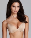 The comfort you expect from Calvin Klein with the body-hugging lift from hidden inner support curves. Style #F3495.