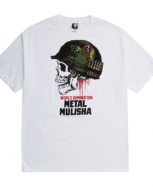 Stock your style. This t shirt from Metal Mulisha keeps you on the frontlines of casual fashion.