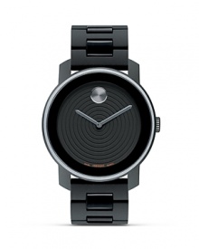 Medium Movado BOLD watch with gray accents.