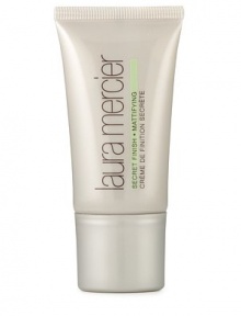 Mattifying is a fresh, shine-control liquid-gel designed with the needs of oily skin in mind. Primarily for touch-ups throughout the day over makeup, this innovative formula 'soaks up' facial oil, mattifying the skin on contact.The lightweight gel instantly absorbs excess oil and removes shine for hours, leaving a translucent, matte finish. Gentle enough to use over any Laura Mercier foundation. Oil-free, paraben-free, and fragrance-free. 1 oz. Mattifying is a fresh, shine-control liquid-gel designed with the needs of oily skin in mind. Primarily for touch-ups throughout the day over makeup, this innovative formula 'soaks up' facial oil, mattifying the skin on contact.The lightweight gel instantly absorbs excess oil and removes shine for hours, leaving a translucent, matte finish. Gentle enough to use over any Laura Mercier foundation. Oil-free, paraben-free, and fragrance-free. 1 oz.