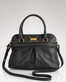 Color-pop accessories like Marc Jacobs' juicy-hued satchel are this season's hottest commodities. With top handles and a roomy interior, this statement piece is an envy-inducing alternative to basic black. Color-pop accessories like Marc Jacobs' juicy-hued satchel are this season's hottest commodities. With top handles and a roomy interior, this statement piece is an envy-inducing alternative to basic black.
