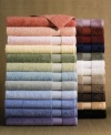 Made of long-staple pima cotton, the world's finest, these generously sized towels are the ones you've been waiting for. Beyond its classic looks, this collection is distinguished by its lush softness and quality construction that allows for quick drying. In a beautiful range of colors to suit any taste.