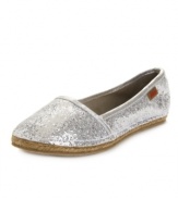 At home or on vacation, the Rascal flats by Rebels are the perfect warm weather look with their simple styling and espadrille accents.