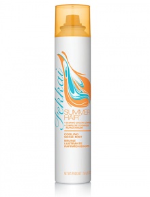 Fekkai's Cooling Shine Mist, in a refreshing aerosol spray, helps provide UV protection with an even veil of sheer shine for a fresh summer look and feel. 4.8 oz. Fekkai's Cooling Shine Mist, in a refreshing aerosol spray, helps provide UV protection with an even veil of sheer shine for a fresh summer look and feel. 4.8 oz.