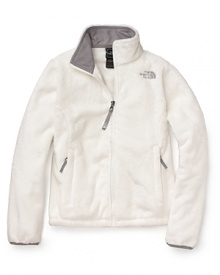 Wrap your little one in this cozy fleece jacket, with zippered hand-warming pockets, brushed collar lining and logo zip pull. Wrap your little one in this cozy fleece jacket, with zippered hand-warming pockets, brushed collar lining and logo zip pull.