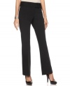 In a curvy fit, these Alfani trousers are a wear-with-all wardrobe staple!