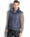 Add this vest from Clavin Klein over a flannel or sweater for the ideal layered look for fall.