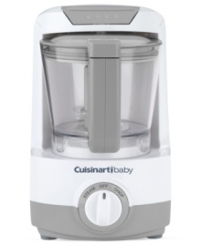 Know exactly what your baby is eating with this at-home food maker & bottle warmer, which steams, chops & purees fresh fruits & veggies, and also brings your formula or breast milk to the perfect temp. With a 4-cup work bowl, included recipe booklet and Bladelock System, this essential takes the hassle & guesswork out of feeding time. 10-month warranty. Model BFM1000. Know exactly what your baby is eating with this at-home food maker & bottle warmer, which steams, chops & purees fresh fruits & veggies, and also brings your formula or breast milk to the perfect temp. With a 4-cup work bowl, included recipe booklet and Bladelock System, this essential takes the hassle & guesswork out of feeding time. 10-month warranty. Model BFM1000.