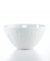 Sugar-coat every dish with Icing bowls from BIA. Durable porcelain is decorated with a smooth white glaze and whimsical drizzle inspired by dessert.