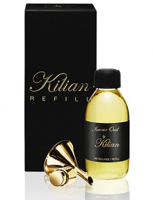 From the Arabian Nights Collection, Oud is an extremely rare and precious oil found in Agarwood, the resinous heartwood of the Aquilaria tree from southeast Asia. The oil itself is dark in coloration and has a complex scent, being warm and woody, yet strongly animalistic at the same time. Incense, mystic perfume whose smoke was said to be one of the links between mortals and Gods, is combined with oud, giving birth to a fragrance that is mysterious and warm, yet stunningly modern. From the Arabian Nights Collection, Oud is an extremely rare and precious oil found in Agarwood, the resinous heartwood of the Aquilaria tree from southeast Asia. The oil itself is dark in coloration and has a complex scent, being warm and woody, yet strongly animalistic at the same time. Incense, mystic perfume whose smoke was said to be one of the links between mortals and Gods, is combined with oud, giving birth to a fragrance that is mysterious and warm, yet stunningly modern.